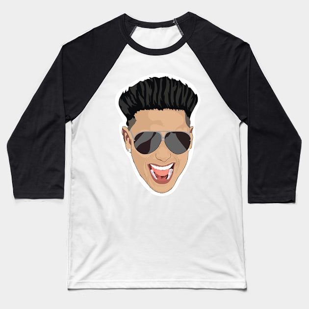 Pauly D Baseball T-Shirt by snowshade